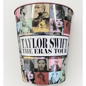Taylor Swift Eras Tour Popcorn Bucket Concert Memorabilia Dorm Decor Collectible